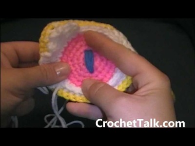 How to Crochet a Night Mask - Owl Theme
