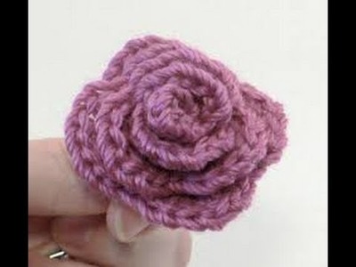 How To Crochet a Rose! (For beginners!)