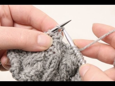 How to Knit - Cabling without a needle