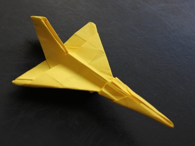How to make a cool paper plane origami: instruction| F106