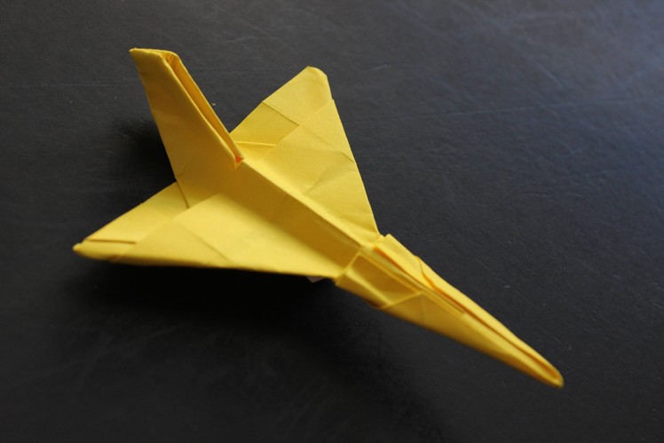 How to make a cool paper plane origami: instruction| F106