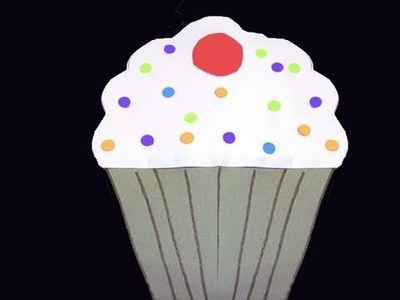 How to make a paper Cupcake - EP