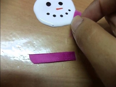 How to Make Sticky Snowmen Decorations