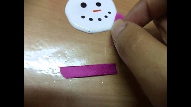 How to Make Sticky Snowmen Decorations