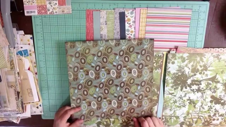 Make Your Own Scrapbook Kit with a 6x6 Paper Pad