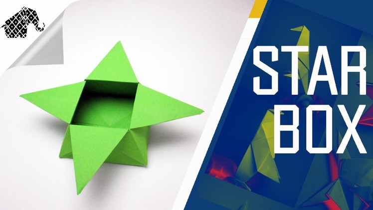 Origami - How To Make An Origami Star Box