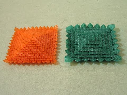 Origami Tessellation Instructions: Multi-Stage Clover Folding (Shuzo Fujimoto)