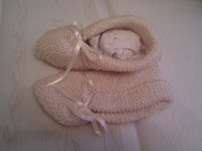 Padraig Wool Slippers - Baby Knitted Booties