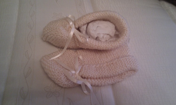 Padraig Wool Slippers - Baby Knitted Booties