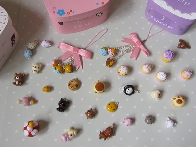 Polymer Clay Charm.Craft Update #12 - Cupcakes, Fairies, Painted Boxes & More!