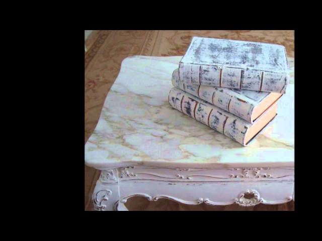 Shabby Chic Painting Projects--BEFORE and AFTER--DIY
