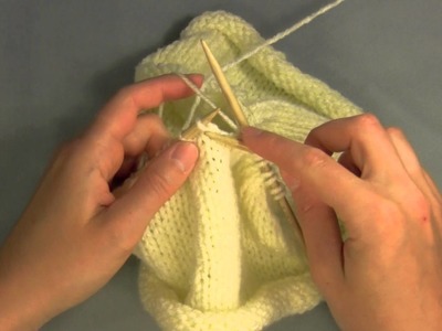Switching to Double Pointed Needles from Circular Needles