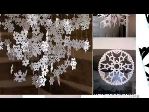 10 Amazing Decoration Ideas Using Paper Snowflakes