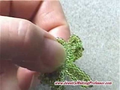 Beading Video: How To Make A Three Leaf Clover Pendant