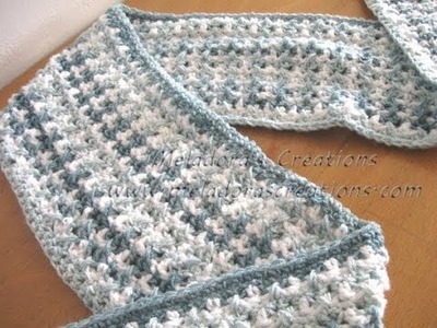 Birds of a Feather Scarf - Left Handed Crochet Tutorial