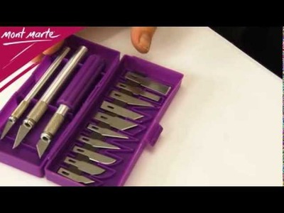 Craft Knives - Hobby Knife Set by Mont Marte