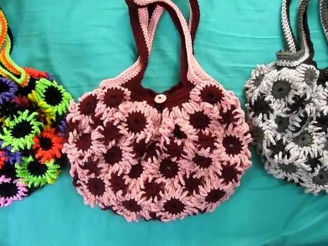 Crochet Flower Purse 6