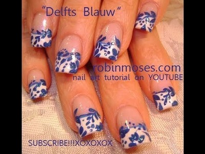 Delfts Blauw Nail Art