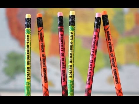 DIY Custom Pencils