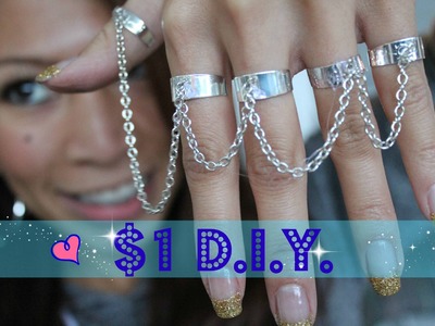DIY: Five Finger Chain Ring