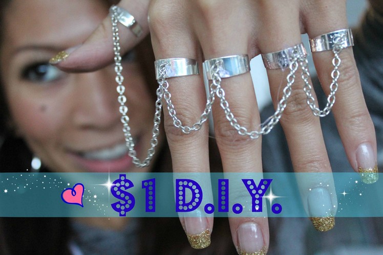 DIY: Five Finger Chain Ring
