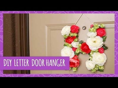 DIY Floral Door Hanger - HGTV Handmade
