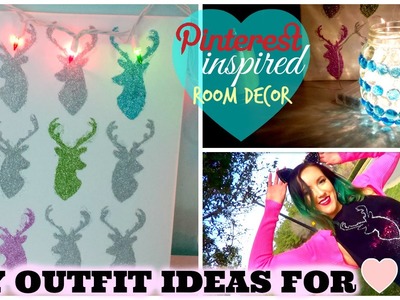 DIY Pinterest Inspired Room Decor & Decor Your Clothes for Valentine`s Day! ♡ Anastasia Cheva