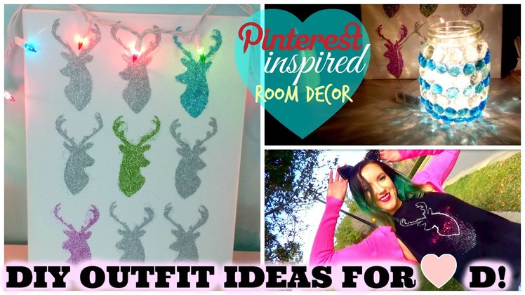 DIY Pinterest Inspired Room Decor & Decor Your Clothes for Valentine`s Day! ♡ Anastasia Cheva