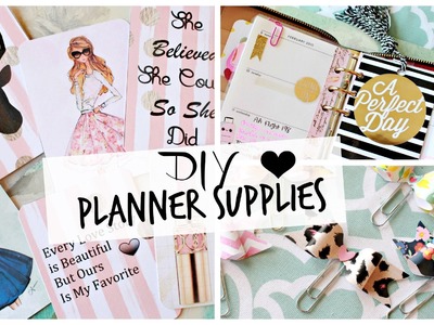 DIY Planner Supplies: Journaling Cards, Bow Clips, and Tassel! #PlanningWithBelinda