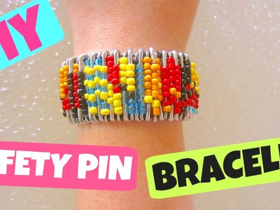 DIY Safety Pin Bracelet
