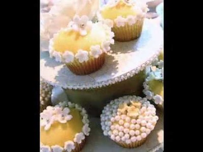DIY Wedding cupcake decorating ideas