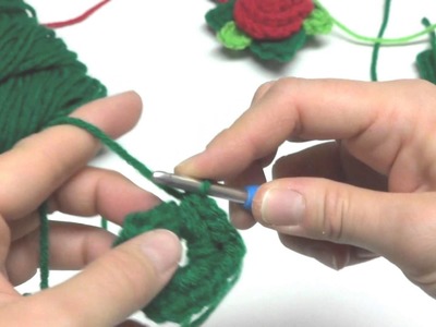 Episode 135: How To Crochet A Christmas Rose Ornament