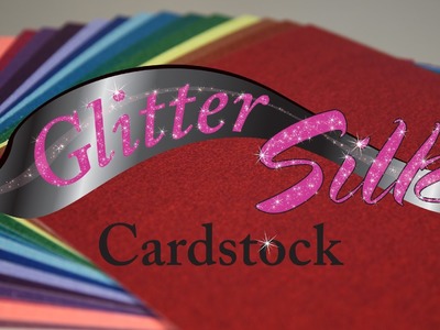 Glitter Silk Color Core Cardstock from Core'dinations