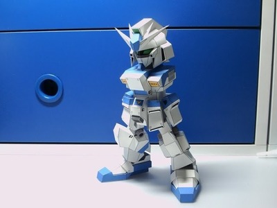 Gundam RX 93-2 Hi-V Papercraft (Body,Leg,and Arm)