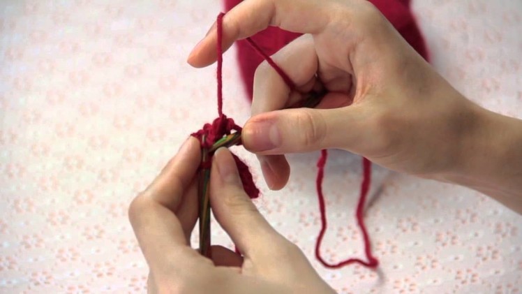 How to Cast Off Knitting a Scarf With the Garter Stitch : Knitting Techniques