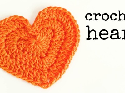 How to Crochet a Heart (Medium Size)