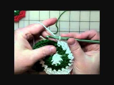 How to Crochet a Pinwheel Coaster Part Two
