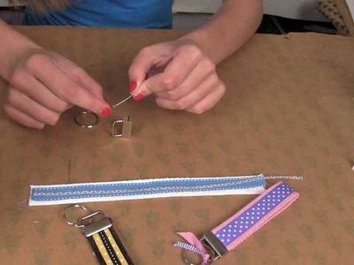 Key Fob Project:  How to make a cute gift using your Supply Sack and Project Kit