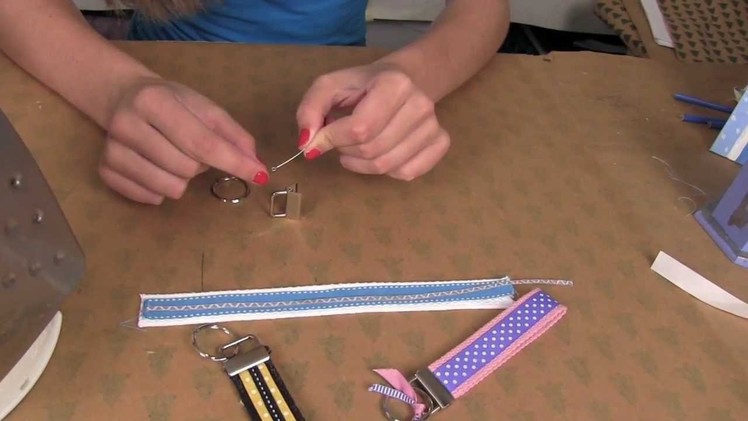 Key Fob Project:  How to make a cute gift using your Supply Sack and Project Kit
