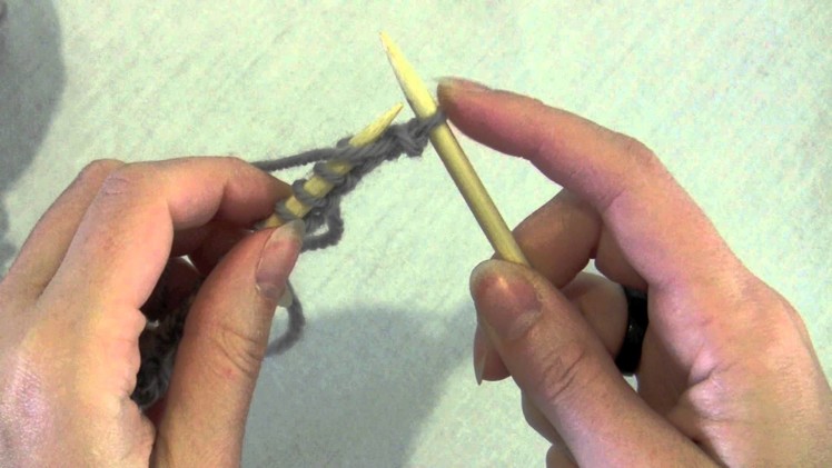 Knitting How to Purl Continental