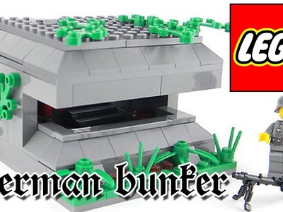 LEGO WWII bunker, instructions TUTORIAL - DIY