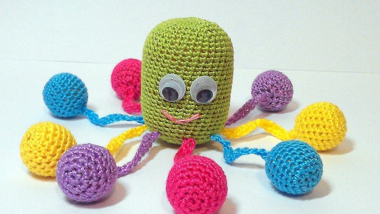 Make a Funny Crochet Octopus Rattle - DIY Crafts - Guidecentral