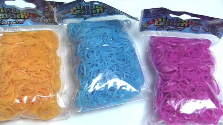 New & Different Sweets - 600 PACK Rainbow Loom Bands Review. Overview