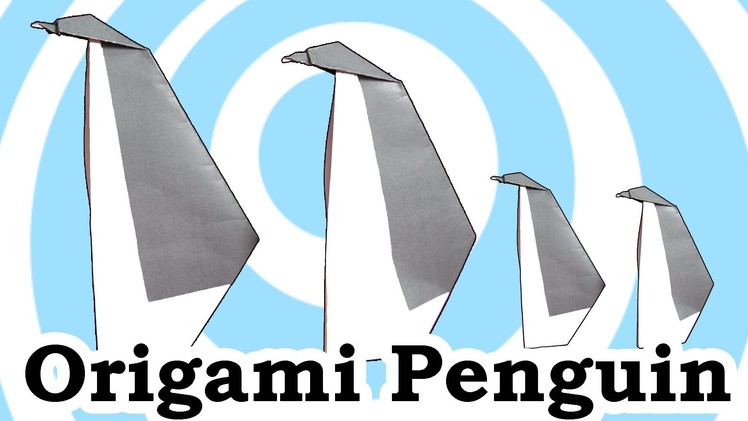 Origami Penguin Instructions
