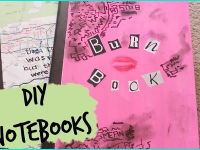 Three DIY Notebooks ft Burn Book & Paper Towns | Back to School 2014