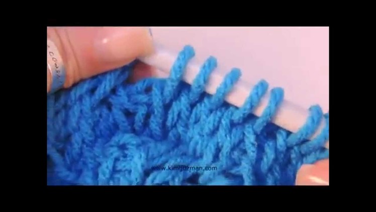 Tunisian Crochet: Honey Sweet Baby Blanket Part 3 of 3