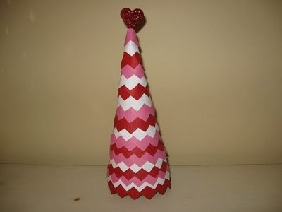 Valentine's Day Heart Tree Craft Tutorial
