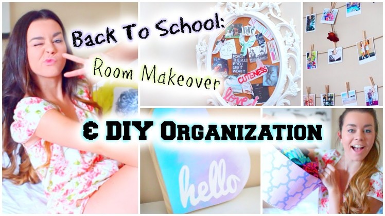 Back to School Room Makeover! DIY Organization & Decor!