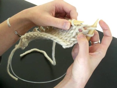 Basics #1 - Knit & Twisted Knit Stitches