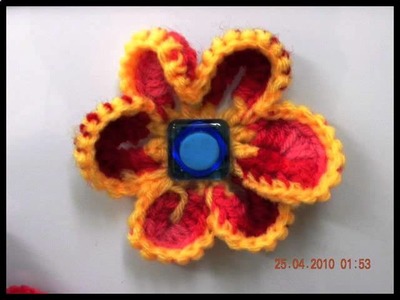 Beautiful Crochet Flowers Photos 3